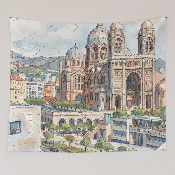 Item preview, Cathedrale La Major, Marseille designed and sold by sid1802.