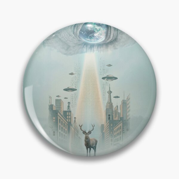 Item preview, Disclosure Day Fan Art Original Custom Vintage Movie Poster Wall Tee Design designed and sold by Cool Robot Bro..