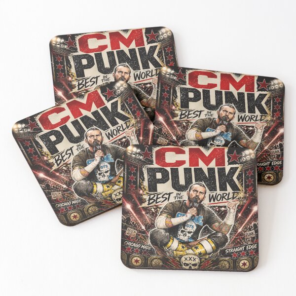 Item preview, CM Punk (Version 1) designed and sold by LoveSomethingDifferent.