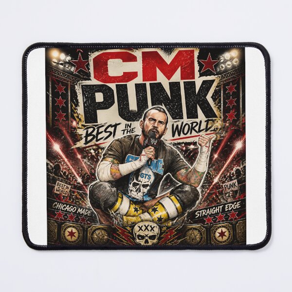 Item preview, CM Punk (Version 1) designed and sold by LoveSomethingDifferent.