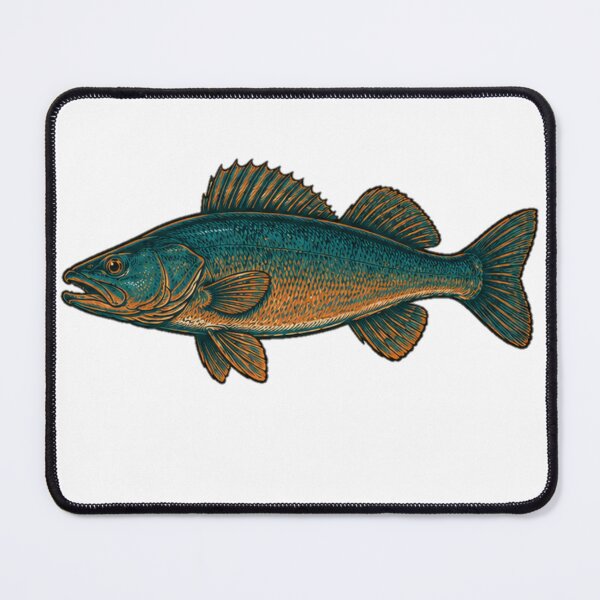Item preview, Two Tone Walleye designed and sold by TJT-GRAPHIX.