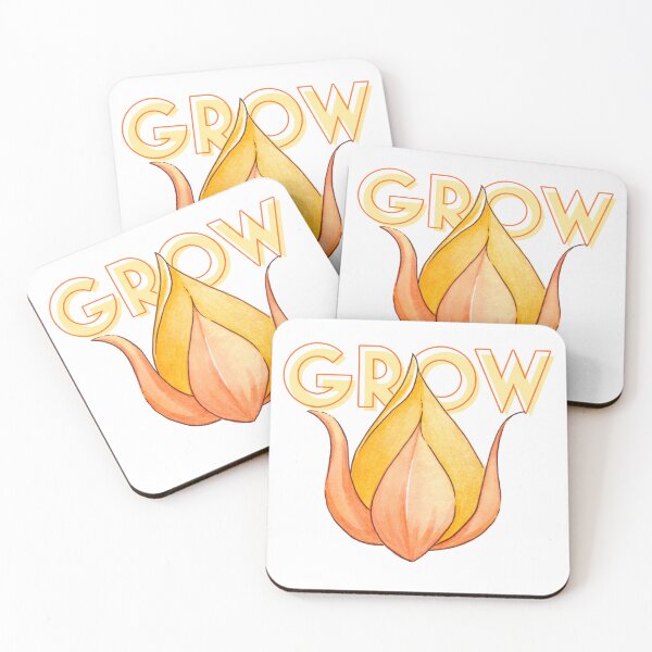 Item preview, Grow Orange Flower Bloom designed and sold by leoniejonk.
