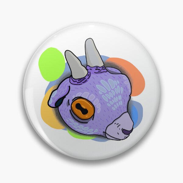 Item preview, Kawaii Purple Billy Goat | Cute Fantasy Goat Cartoon designed and sold by kuwagatamushi.