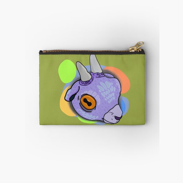 Aperçu de l'œuvre Kawaii Purple Billy Goat | Cute Fantasy Goat Cartoon créée et vendue par kuwagatamushi.