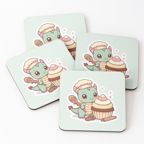 Item preview, Kawaii Baker Dragon designed and sold by UnRealS.