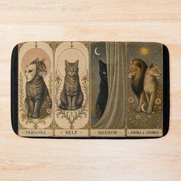 Item preview, Carl Jung Self Concepts x Felines designed and sold by A Curious Self.