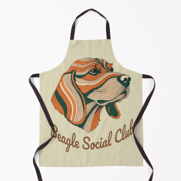 Item preview, Beagle Social Club Vintage Badge designed and sold by Kinship-Pets.