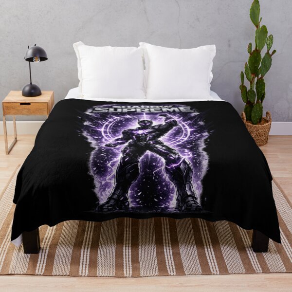 Item preview, Shadow Supreme Dark Warrior Purple Energy Powerful Armor Design designed and sold by irfanshikh.