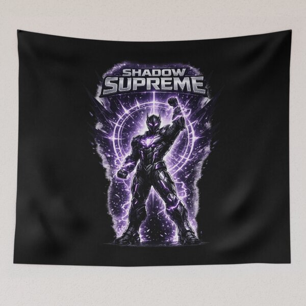Item preview, Shadow Supreme Dark Warrior Purple Energy Powerful Armor Design designed and sold by irfanshikh.