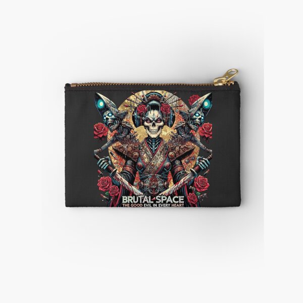 Item preview, Geisha Skull Bloody Swords Roses designed and sold by Voodoo Store Paranormal Collections.