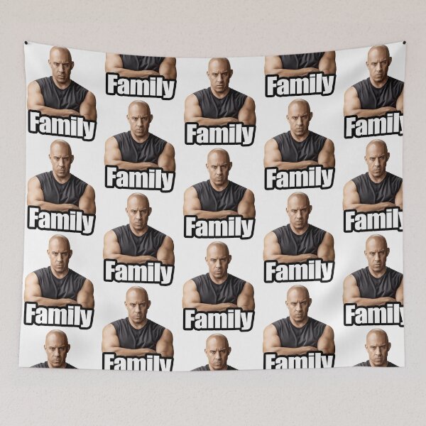 Item preview, Vin Diesel Family Meme designed and sold by gulouonneyi.