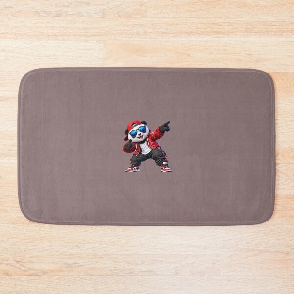 Item preview, Cool Streetwear Panda – Hip Hop Panda with Red Hoodie & Sunglasses designed and sold by mrworld000.