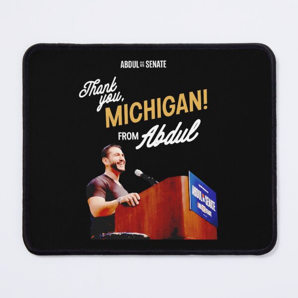 Item preview, Abdul El-Sayed - Thank You, Michigan! From Abdul - Abdul For US Senate - Michigan designed and sold by aleggsaurus.