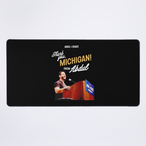 Item preview, Abdul El-Sayed - Thank You, Michigan! From Abdul - Abdul For US Senate - Michigan designed and sold by aleggsaurus.
