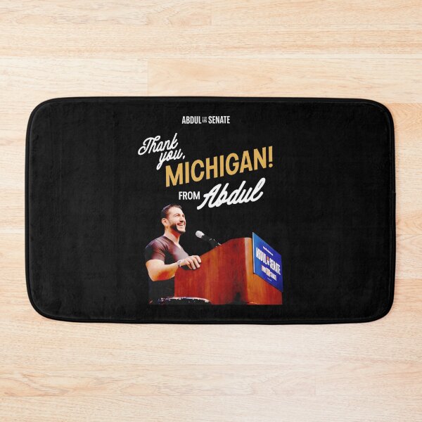 Item preview, Abdul El-Sayed - Thank You, Michigan! From Abdul - Abdul For US Senate - Michigan designed and sold by aleggsaurus.