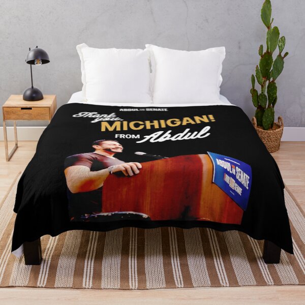 Item preview, Abdul El-Sayed - Thank You, Michigan! From Abdul - Abdul For US Senate - Michigan designed and sold by aleggsaurus.