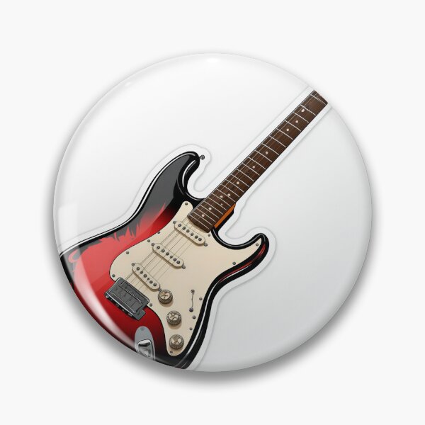 Item preview, Rocking Red Flame Electric Guitar Design designed and sold by Wongvian.