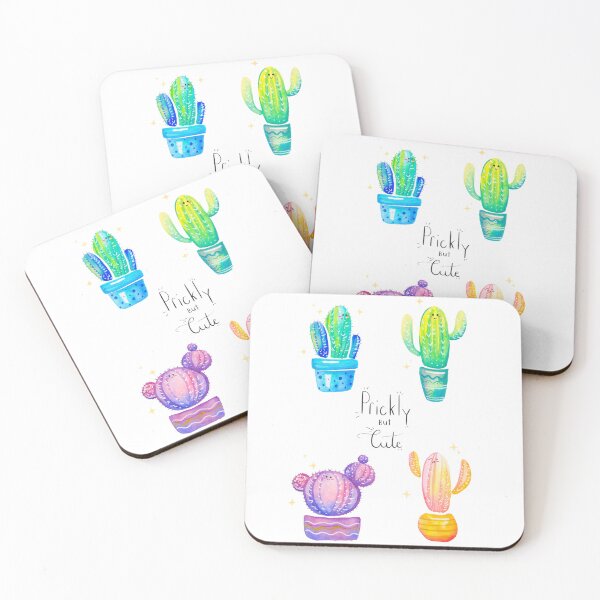 Item preview, Prickly But Cute Cacti designed and sold by leoniejonk.