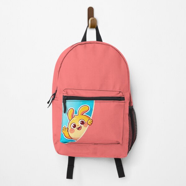 Item preview, Cute Yellow Bunny Peekaboo Waving - Kawaii Character Art designed and sold by Outlet Raloel.