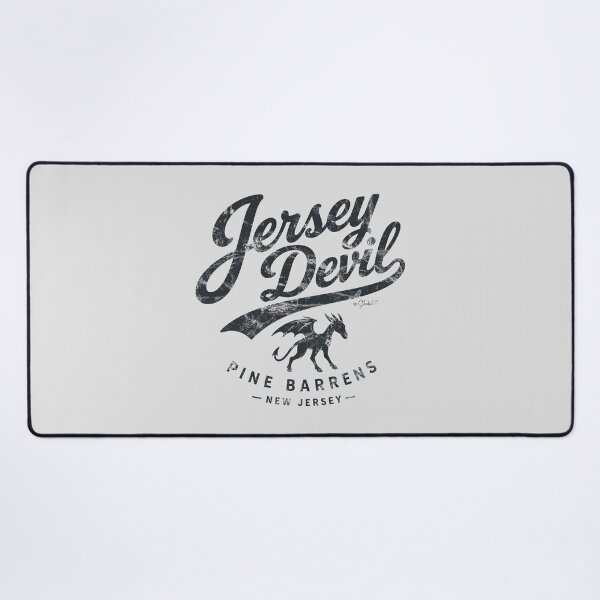 Item preview, Retro Jersey Devil Font Illustration: Unique Cryptidcore Design designed and sold by studio150design.