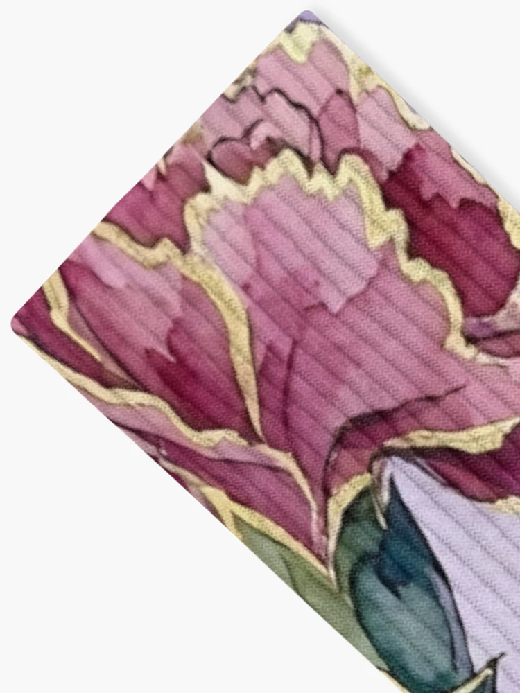 Thumbnail 2 of 5, Socks, Carnations  designed and sold by GraphicsClub.