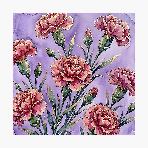 Item preview, Carnations  designed and sold by GraphicsClub.