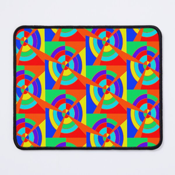 Item preview, Vibrant Geometric Pattern designed and sold by Elaine M Hayward .