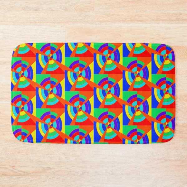 Item preview, Vibrant Geometric Pattern designed and sold by Elaine M Hayward .