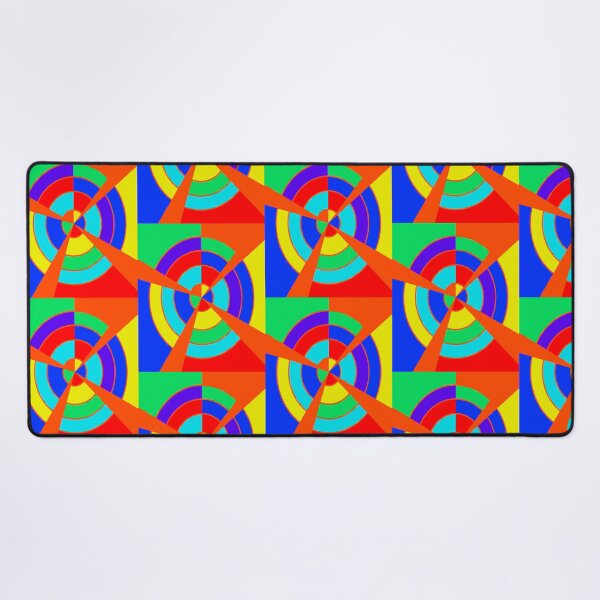 Item preview, Vibrant Geometric Pattern designed and sold by Elaine M Hayward .
