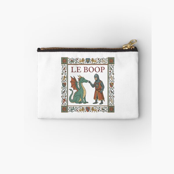 Item preview, Le Boop Medieval Knight Booping Dragon Snout Funny Fantasy Humor Tapestry designed and sold by raedattia.