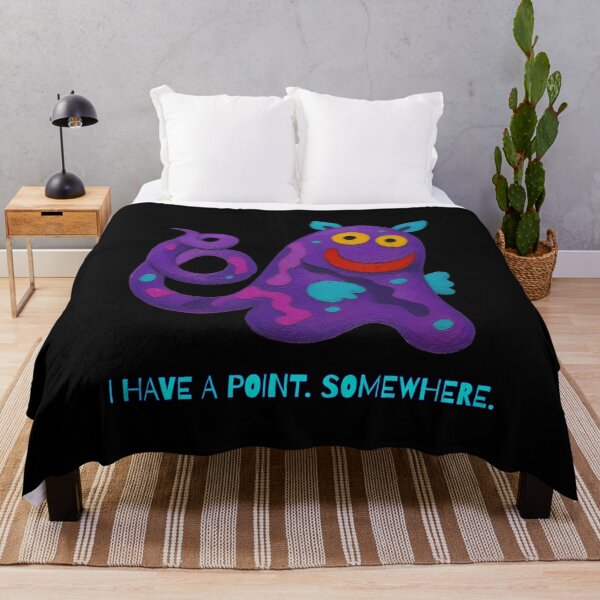 Item preview, I Have a Point Somewhere - Funny Quirky Creature designed and sold by PatykArt.