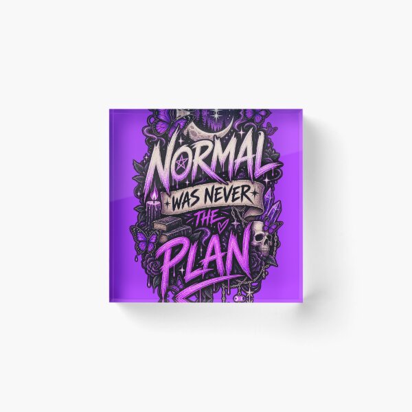 Item preview, Normal Was Never the Plan – Gothic Celestial Aesthetic designed and sold by AndGarciart.