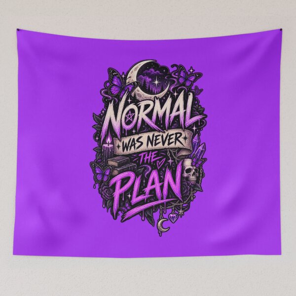 Item preview, Normal Was Never the Plan – Gothic Celestial Aesthetic designed and sold by AndGarciart.