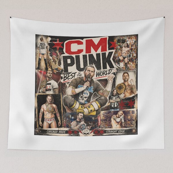 Item preview, CM Punk (Version 2) designed and sold by LoveSomethingDifferent.