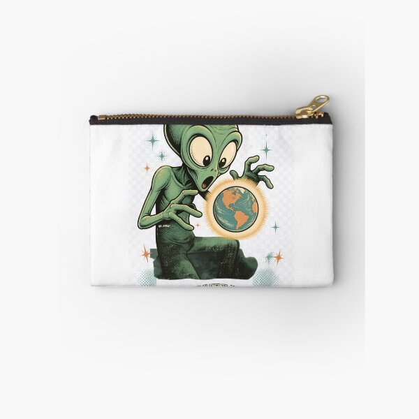 Item preview, Alien Holding Earth - Thanks, Universe Funny Alien Space Design designed and sold by LookWhatIGot.