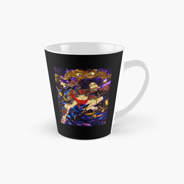 Item preview, Cyberpunk Kintaro Samurai | Neon Japanese Warrior | Futuristic Ukiyo-e Hero designed and sold by RhymeArc.