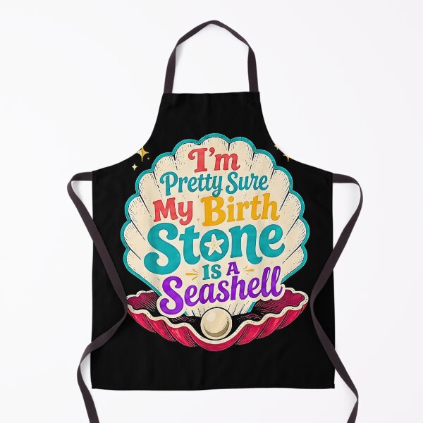 Item preview, My Birthstone Is A Seashell Cute Summer Beach Lover Groovy designed and sold by Rahamkshop.