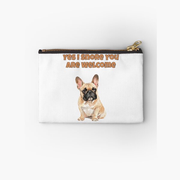 Aperçu de l'œuvre Bouledogue français ronfleur - Design amusant créée et vendue par NatureUnleashed.