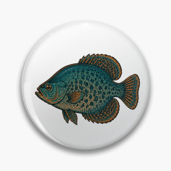 Item preview, Two Tone Crappie designed and sold by TJT-GRAPHIX.