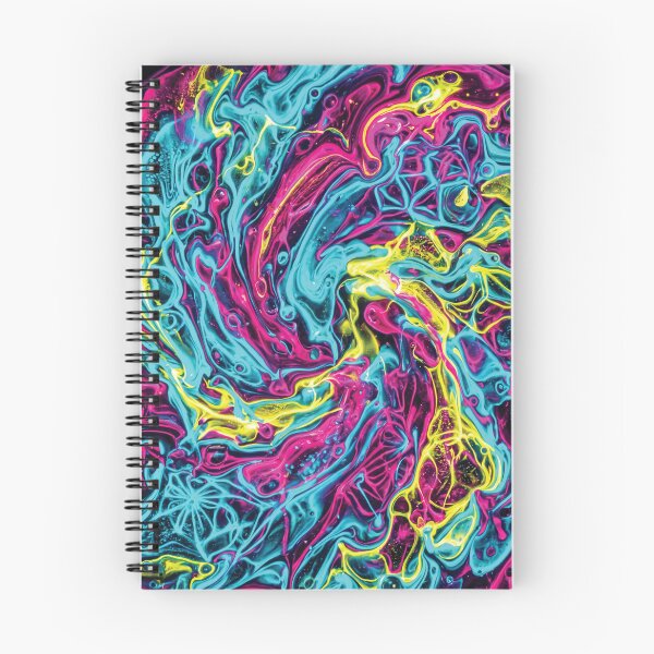 Item preview, Radiant Fluid Pour Abstract Glowing Network Art designed and sold by Designial.