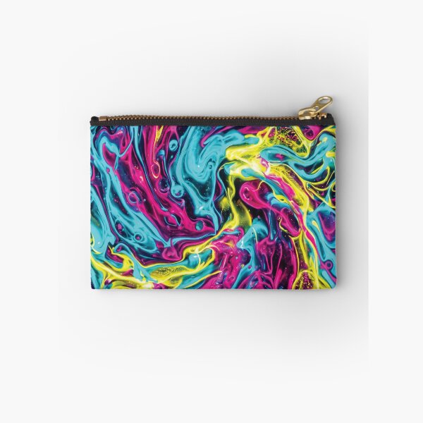 Item preview, Radiant Fluid Pour Abstract Glowing Network Art designed and sold by Designial.