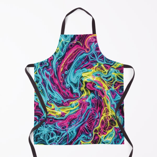 Item preview, Radiant Fluid Pour Abstract Glowing Network Art designed and sold by Designial.