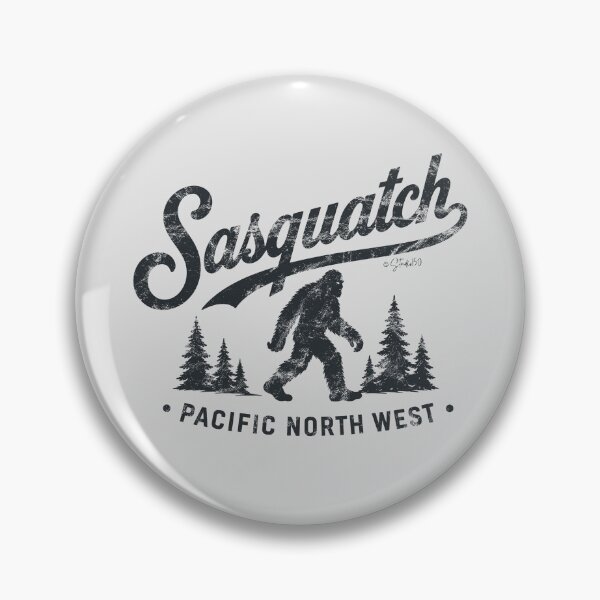 Item preview, Retro Sasquatch Font Illustration: Unique Cryptid Art designed and sold by studio150design.