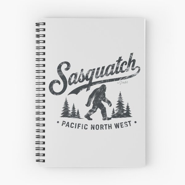 Item preview, Retro Sasquatch Font Illustration: Unique Cryptid Art designed and sold by studio150design.