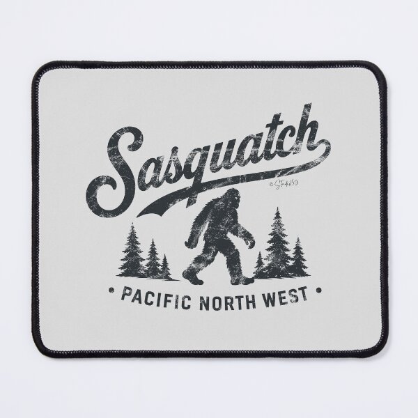 Item preview, Retro Sasquatch Font Illustration: Unique Cryptid Art designed and sold by studio150design.