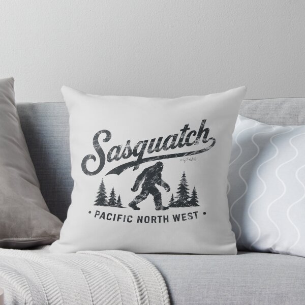 Item preview, Retro Sasquatch Font Illustration: Unique Cryptid Art designed and sold by studio150design.