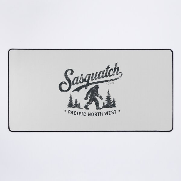 Item preview, Retro Sasquatch Font Illustration: Unique Cryptid Art designed and sold by studio150design.