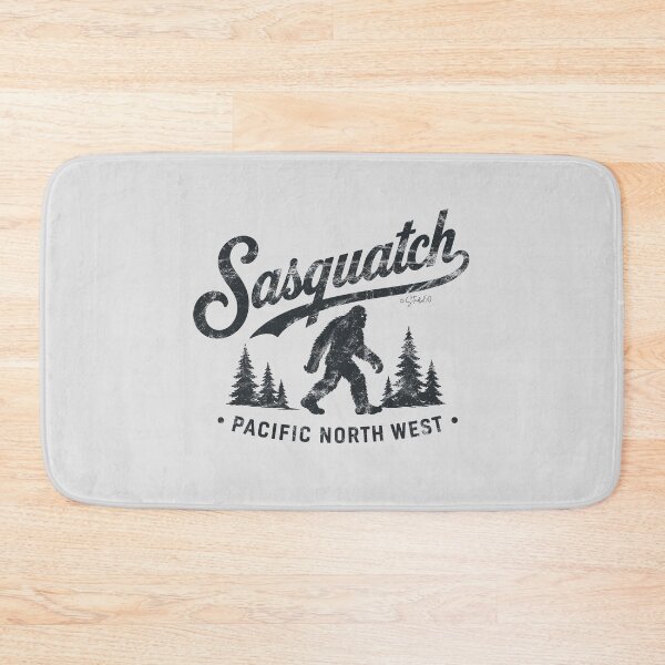 Item preview, Retro Sasquatch Font Illustration: Unique Cryptid Art designed and sold by studio150design.