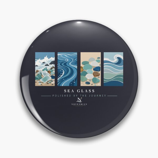 Item preview, Copy of Sea Glass – Polished by the Journey | Coastal Ocean Aesthetic designed and sold by N72 Heritage.