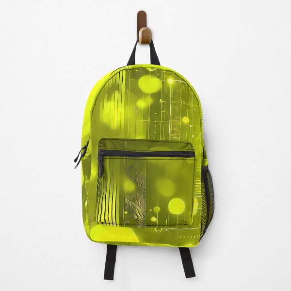 Item preview, Neon Yellow Geometric Light Portal designed and sold by DDFolio.